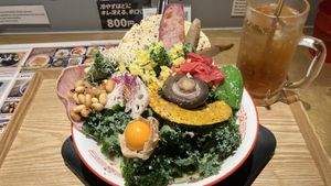   at Tokyo Vegan Ramen Center in Tokyo