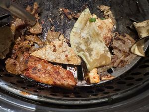 Loved the spicy ck and the unlimeat bulgogi!  at Master Kim's Korean BBQ 2 in Las Vegas