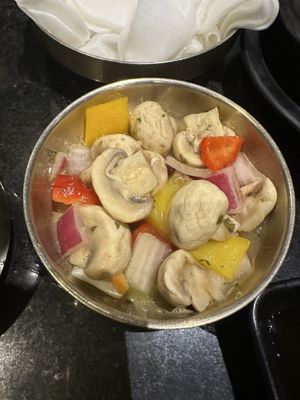 Mushroom side   at Master Kim's Korean BBQ 2 in Las Vegas