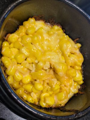 Vegan cheese corn at Master Kim's Korean BBQ 2 in Las Vegas