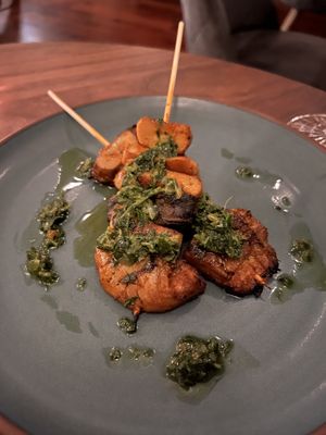 Mushroom adobo. Really really good.  at Bar Avelo in Toronto