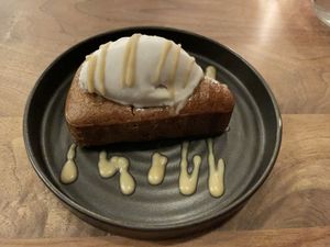 Spiced cake  at Bar Avelo in Toronto
