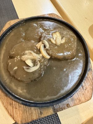 Burger Steak  at Vegan Island in Cebu