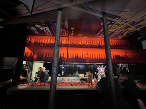 Room with cuisine view   at Marclee in Paris