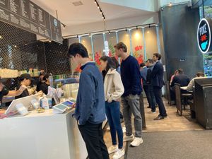 Inside at Poke Bowl in New York City