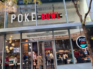 Front at Poke Bowl in New York City