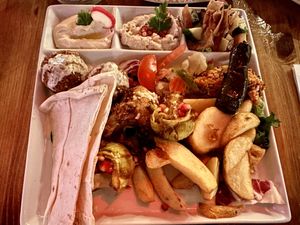 Vegan Mix  at Shawarma Bar in Visby