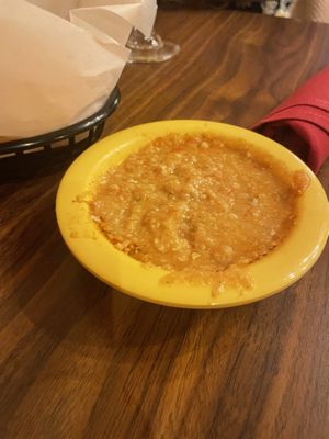 Cashew chile con queso  at Molly's in Memphis