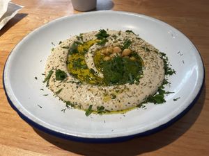 hummus  at Bluto's in Portland