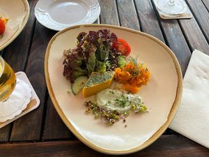 Vorspeise at Die Weinstube Nachhaltig Geniessen in Zeltingen