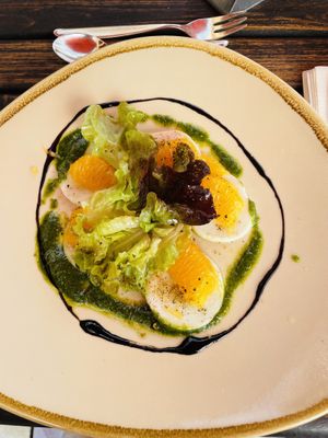 Carpaccio  at Die Weinstube Nachhaltig Geniessen in Zeltingen