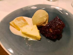 Dessert at Die Weinstube Nachhaltig Geniessen in Zeltingen