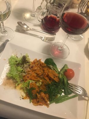 Seaweed and carrots  at Die Weinstube Nachhaltig Geniessen in Zeltingen