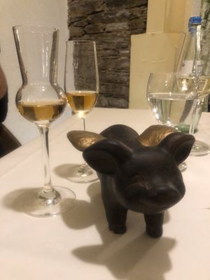 Digestive  at Die Weinstube Nachhaltig Geniessen in Zeltingen