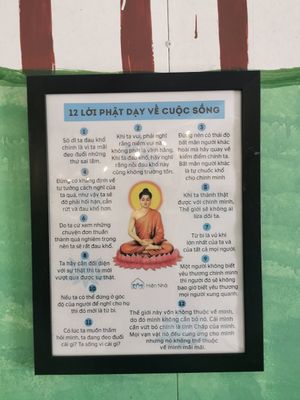12 laws of philosophy buddism at Quán Chày Mộc - Maybe closed in Phan Thiet