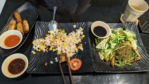 Very Cheap, around 75k Dong for this (already started eating) at Quán Chày Mộc - Maybe closed in Phan Thiet