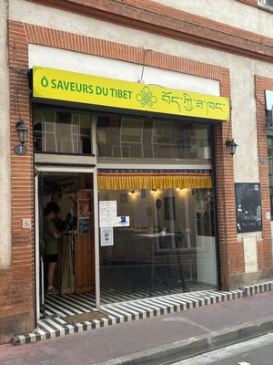 Outside   at Ô Saveurs du Tibet in Toulouse