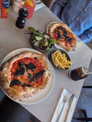 From the vegan lunch offer menu at Proove Pizza - OSQ in Sheffield