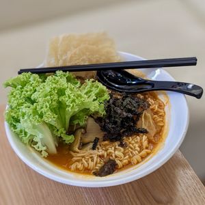 Vegan Kimchi Ramen Soup at So Sweet Dessert - 甜甜屋 in Central Singapore
