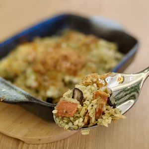 Vegan TomYam Bacon Baked Rice at So Sweet Dessert - 甜甜屋 in Central Singapore