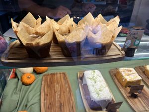 Vegan cake options  at The Dancing Turtle in Porthcawl