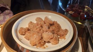 Monkey head/lions mane mushrooms! at Qing Chun By Perma in Shanghai