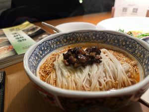 Dandan noodles   at Qing Chun By Perma in Shanghai