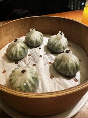 Truffle dumplings  at Qing Chun By Perma in Shanghai
