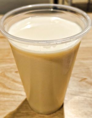 Soya milk at SIN - Soya Bean - T1 in East Singapore