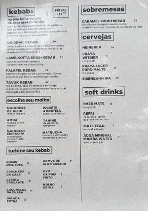   at Mandala Kebabs in Rio De Janeiro