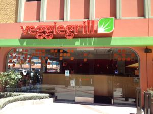 entrance at Veggie Grill in Encino