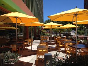patio at Veggie Grill in Encino