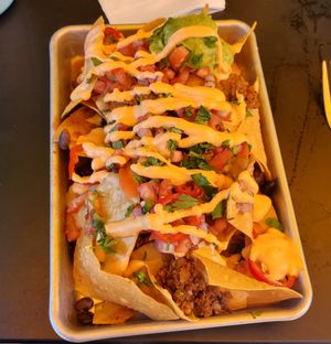 Nachos at Veggie Grill in Encino