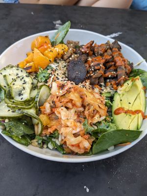 Korean Kimchi bowl at Veggie Grill in Encino