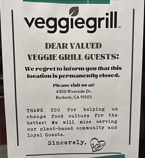   at Veggie Grill in Encino