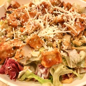 Seasonal BBQ Chickun chopped salad  at Veggie Grill in Encino