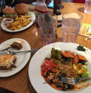 delicious food had an awesome time with my parents and the service was amazing at Veggie Grill in Encino