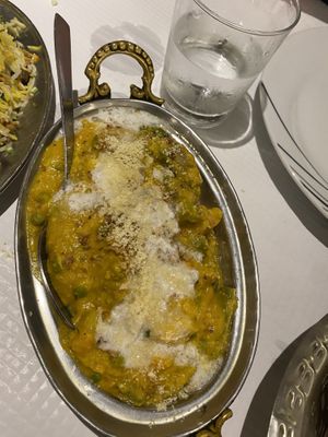 Vegetable korma  at Saffron Indian Kitchen in Praia Da Luz