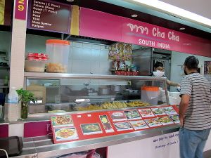 Cha Cha year 2014.  at Cha Cha's South Indian Vegetarian in Bangkok