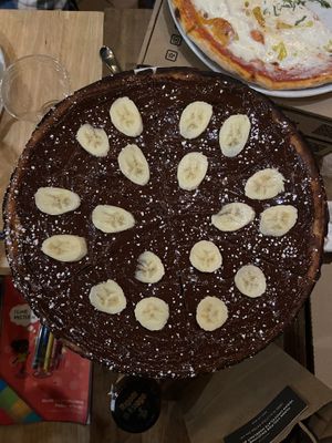 vegan hazelnut spread pizza   at Mister O1 Extraordinary Pizza in Lake Mary