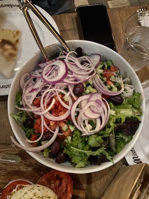 veganized salad  at Mister O1 Extraordinary Pizza in Lake Mary