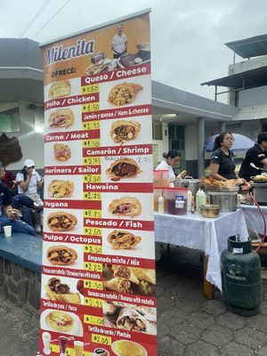   at Empanadas Galapagueñas Milenita in Puerto Ayora