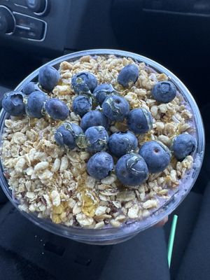 Yummy 😋 power bowl!   at Rush Bowls in Colorado Springs