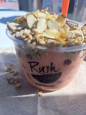 Aloha bowl (with honey)  at Rush Bowls in Colorado Springs