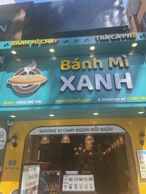 Shop front   at Bánh Mì Xanh in Ho Chi Minh City