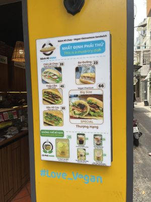   at Bánh Mì Xanh in Ho Chi Minh City
