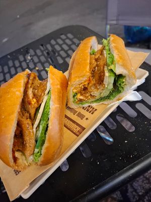 Combo banh mi at Bánh Mì Xanh in Ho Chi Minh City