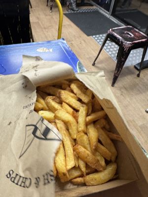   at Erik's Fish & Chips in Queenstown