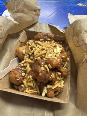   at Erik's Fish & Chips in Queenstown