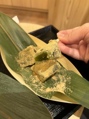 mochi   at Fushimi-Inari Hirano Seishoan in Kyoto